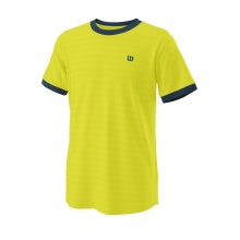 Wilson Tennis-Tshirt Competition II Crew gelb Jungen